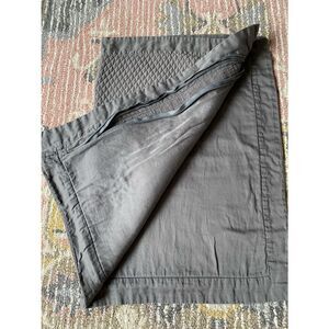 Fieldcrest Charcoal Gray Quilted Pillow Sham